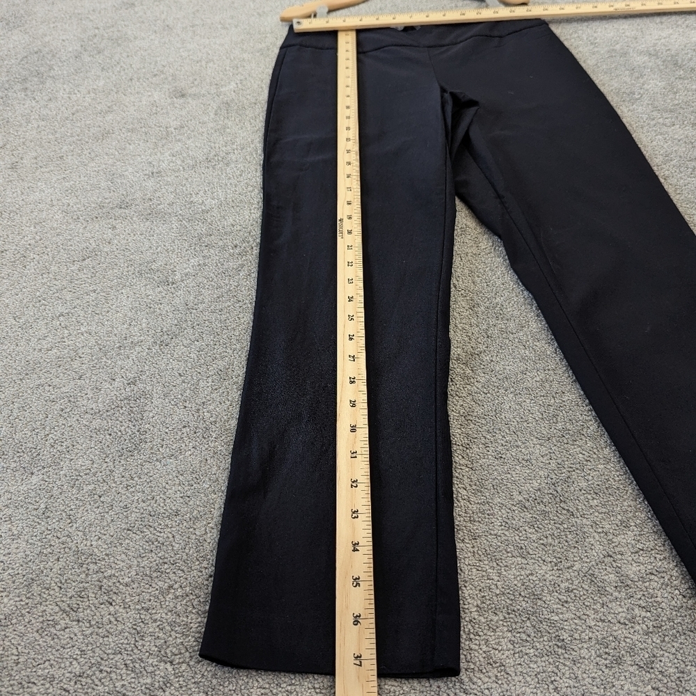 Women's S.C. & Co. Black Stretch Ankle Pants Size 10 - Picture 6 of 9